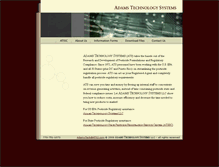 Tablet Screenshot of adamstechnology.com